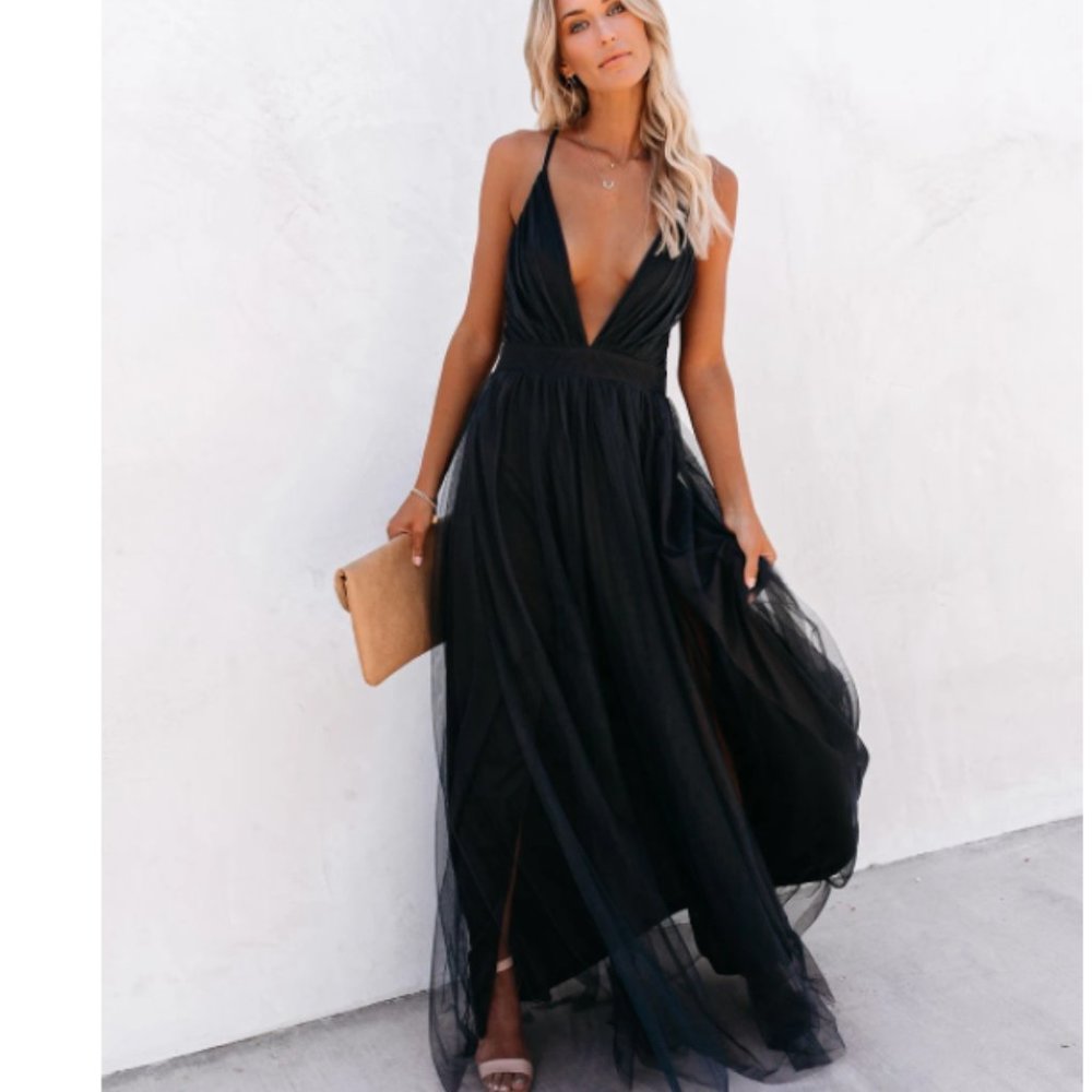 PÉTALE Flowing Maxi Dres